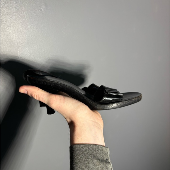 Vintage 90s Gucci Heeled Sandals Women’s Size 7.5 - Picture 6 of 9